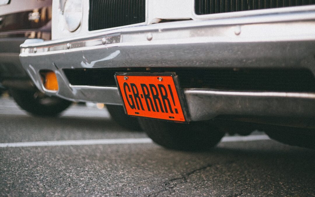 what to do with license plates